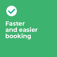 Faster and easier booking